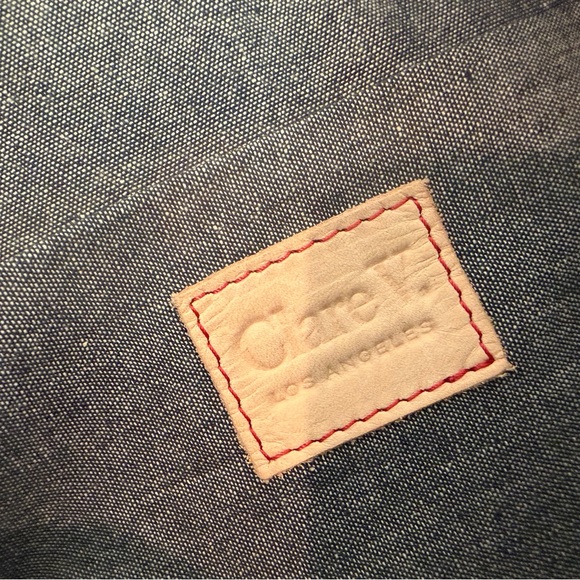 Clare V Hazelnut Brown Leather Women's Moyen Bag - Picture 3 of 5